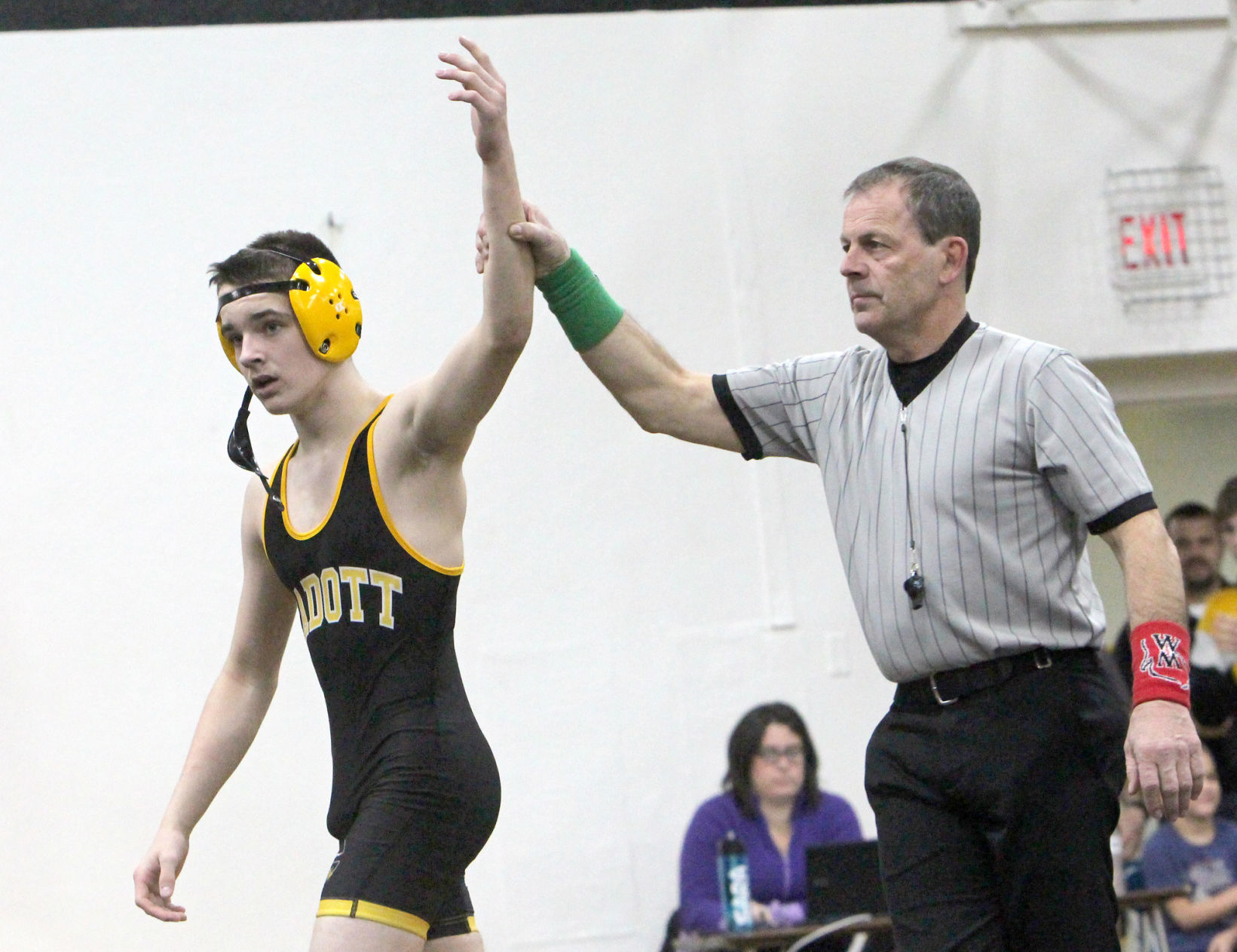 Division 3 wrestling regionals at Cadott 2-9-19